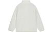 New Balance Velvet Jackets Unisex Ecru Stand Collar Thickened And Fleece Lined AMJ13346-MSU