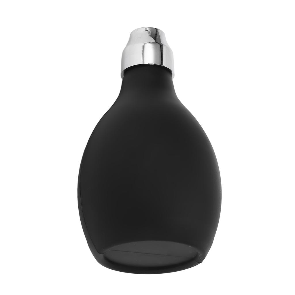 Barber Powder Spray Bottle Rubber Refillable Portable Barber Powder Pump Dispenser for Dry Shampoo B