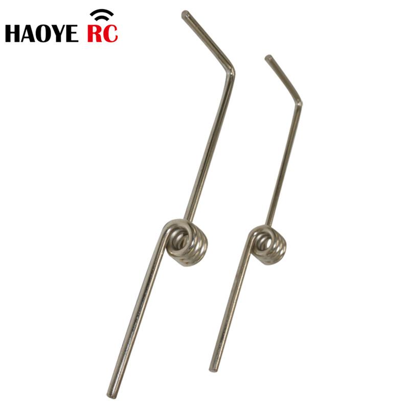 Haoye 5 Pcs Dia 4mm Length 145mm Metal Springs Rod Landing Gear Front Wheel For RC Airplane Model Parts Accessory