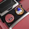 Car Ceramic Ashtray LED Light Ash Tray Cup Auto Accessories For Jeep Grand Cherokee Wrangler JK Gladiator Compass Renegade Recon ANR1