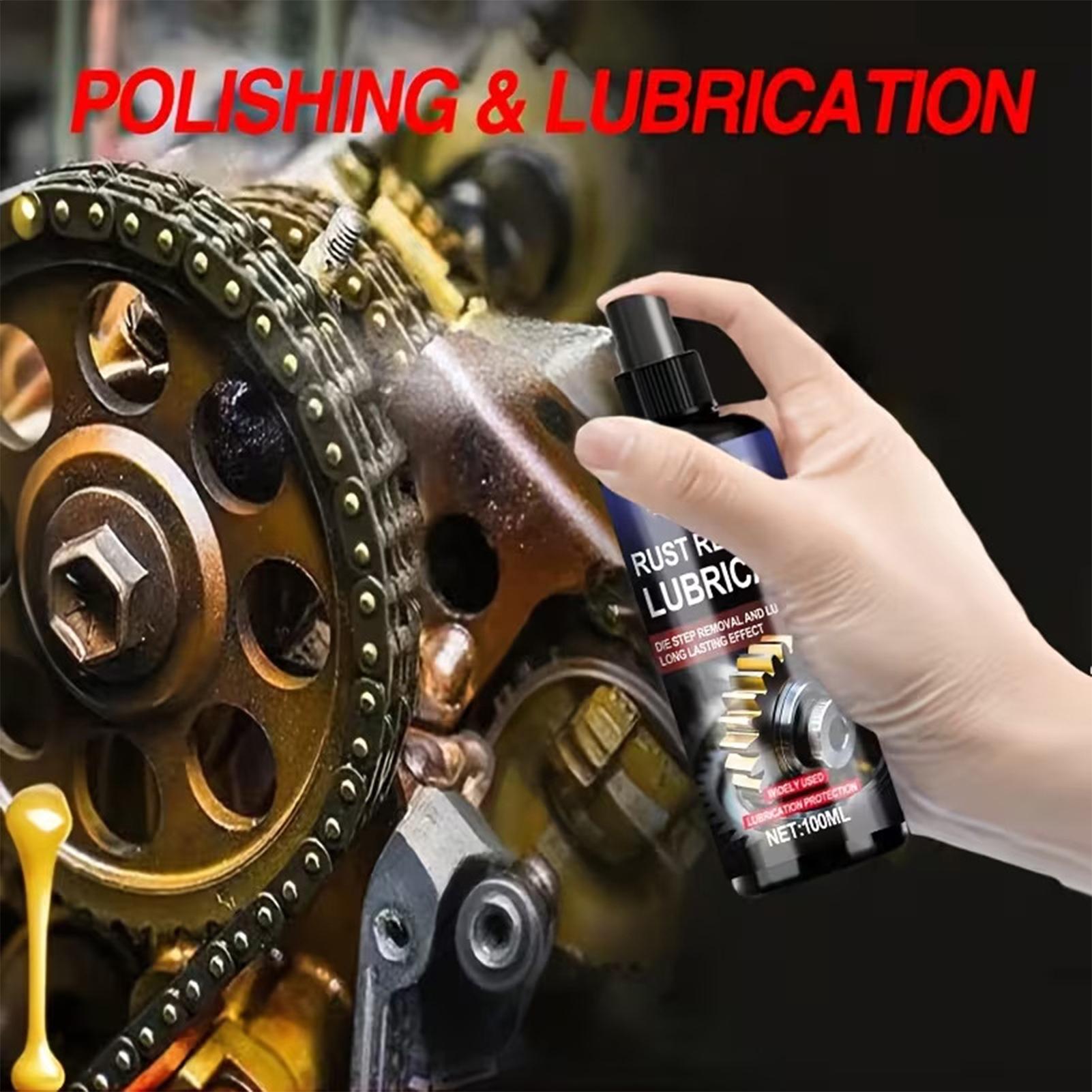

100ml Motors Metal Rust Remover and Protective Spray Iron Removal Conversion Spray Suitable for Car Parts Tires Rims Doors 100ml