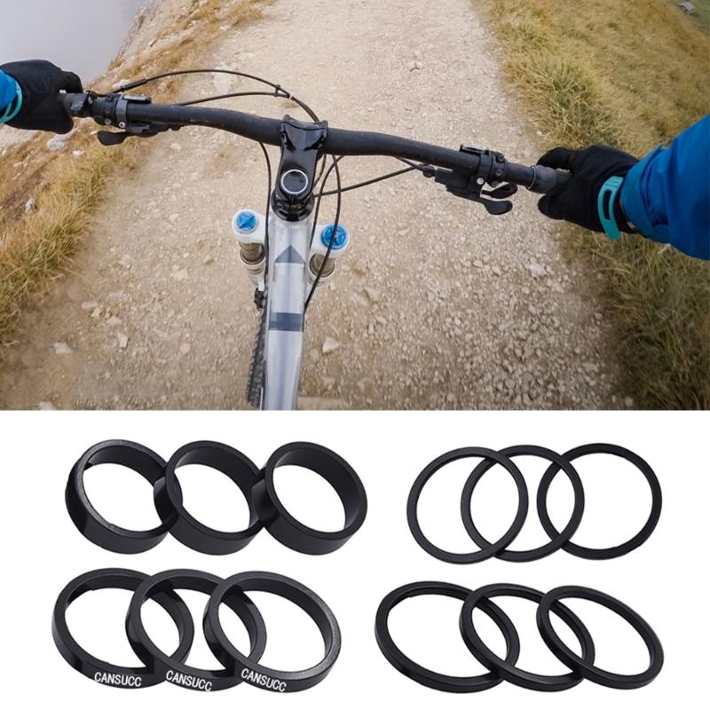 Road Bike Bicycle Headset Fork Spacers Road Bike Handlebar Stem Washer-Rings
