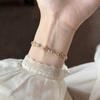 New Chinese Retro Exquisite Fashion Temperament Versatile Style Handmade Flower Silk Enamel Bracelet for Girlfriend Gift