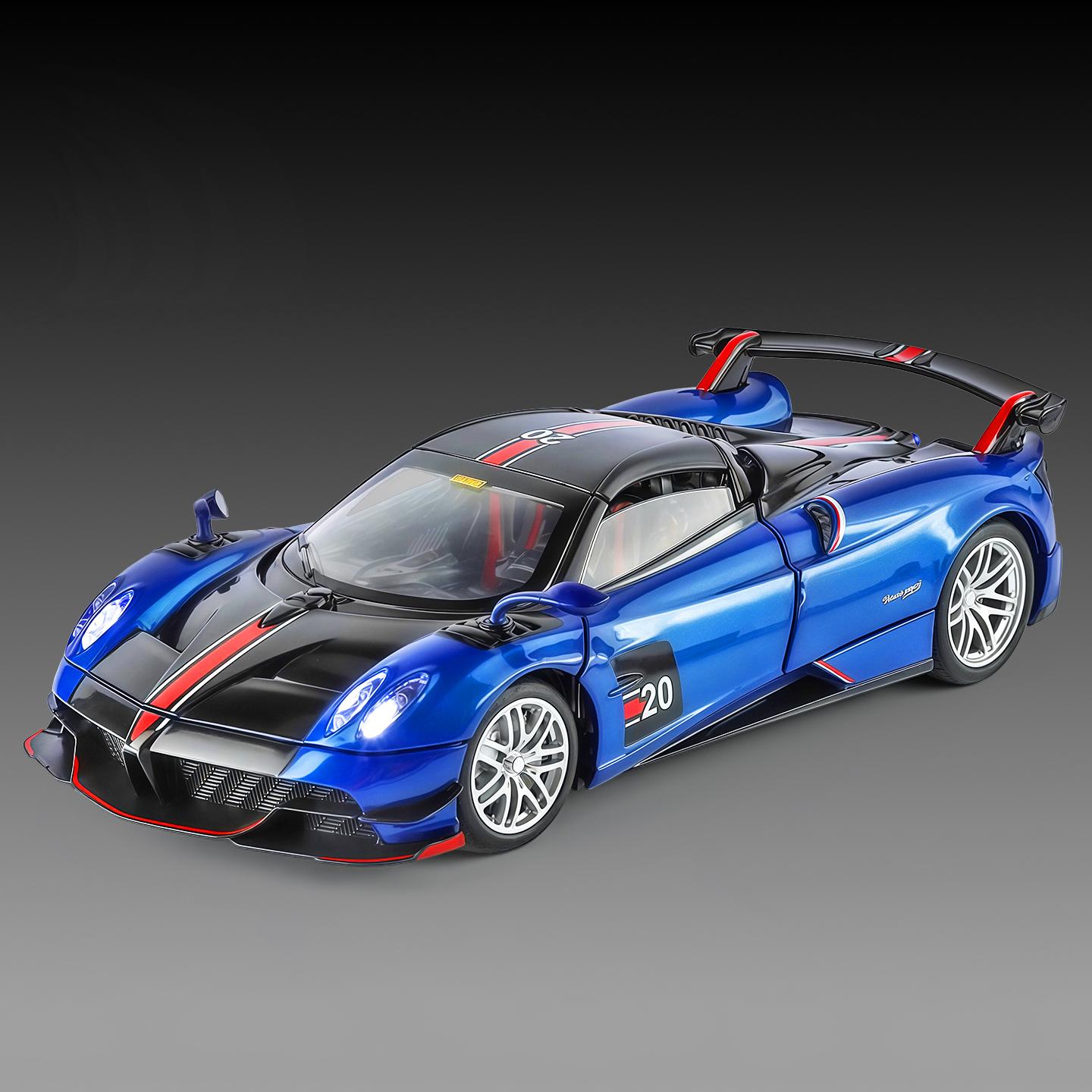 

1:32 Pagani Huayra BC Supercar Alloy Metal Diecast Model Car Trendy Auto Accessory & Hobby Collectibles For Boyfriend Pull Back