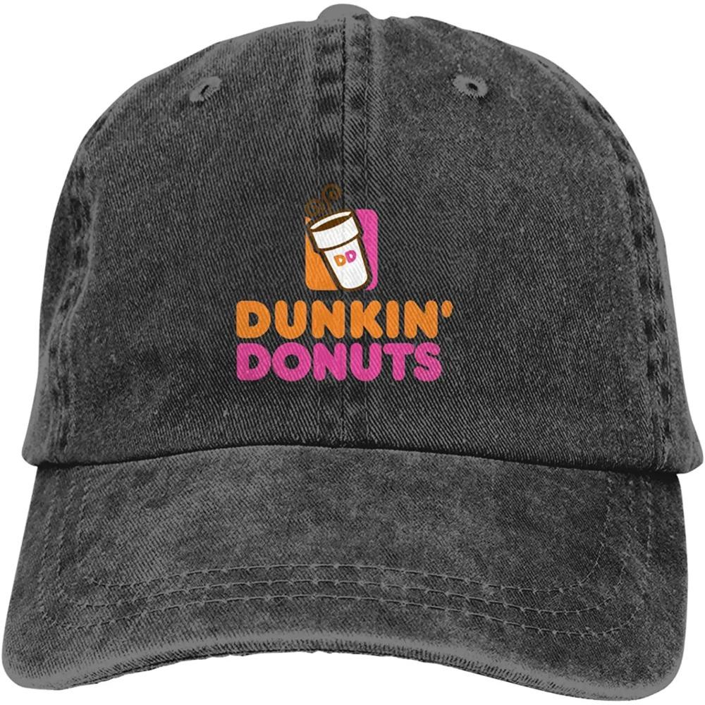 Doughnut Dunkin Unisex Camping Vintage Jeans Basebollkeps Klassisk Bomullspappahatt Justerbar Enkel Keps