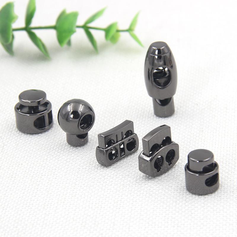 Clothing Metal Spring Buckle Buckle Rope Buckle Alloy Pig Nose Buckle Down Jacket Bell Rope Buckle Elastic Buckle