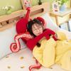 Simulated big octopus doll plush toy marine animal red octopus doll girl ragdoll doll
