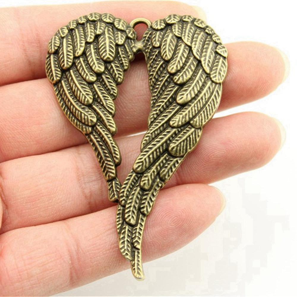 Φτερά Μενταγιόν Γούρια Ανδρικά Κοσμήματα Μαζική Αξιολάτρευτα Στολίδια