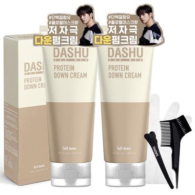 Dashu for Men Protein Down Cream, 100ml, 2 Units, Korea Best Mens Hair Products