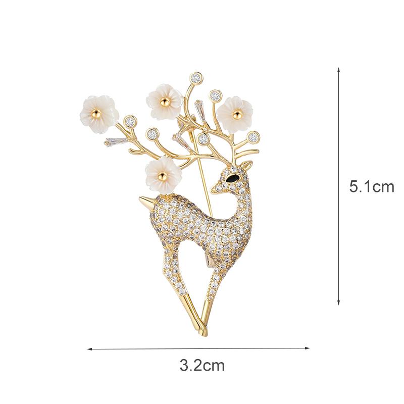 Kıdemli Broş Çiçek Yaprak Broş Pins Kadınlar için Takım Elbise Kolye Moda Broş Takı