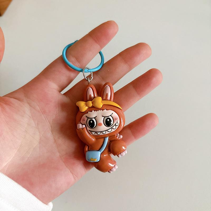 Key Ring Cartoon Pendant Girl Bag Cute Pendant Backpack Accessories Girlfriend
