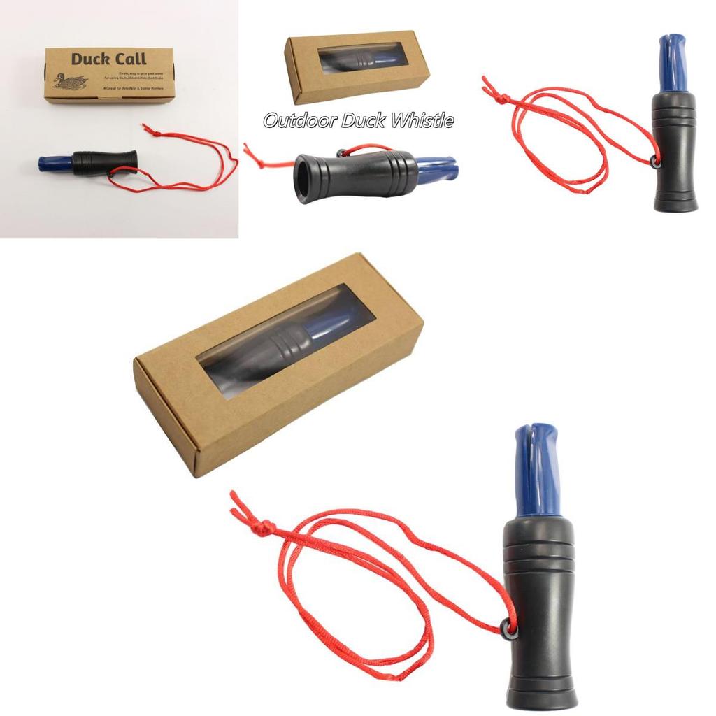 Outdoor Hunting Duck Call Whistle Plastic Simulated Whistle For Duck And Chicken Sounds