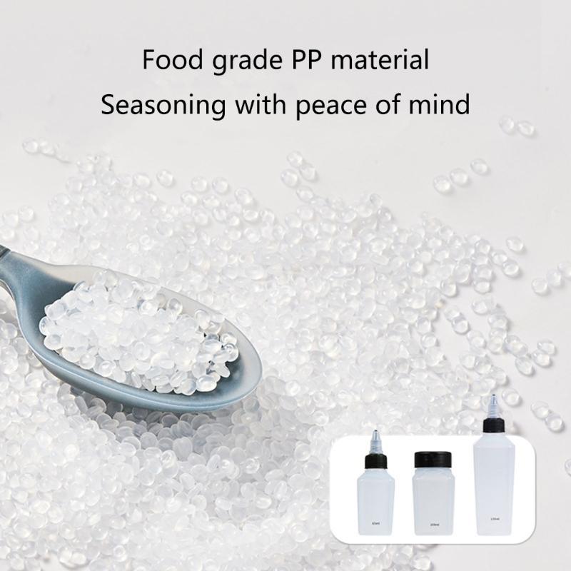 6Pcs Portable Seasoning Bottle Set Kitchen Seasoning Container Outdoor Barbecues Spices Jar  Picnics Supplies Easy To Carry