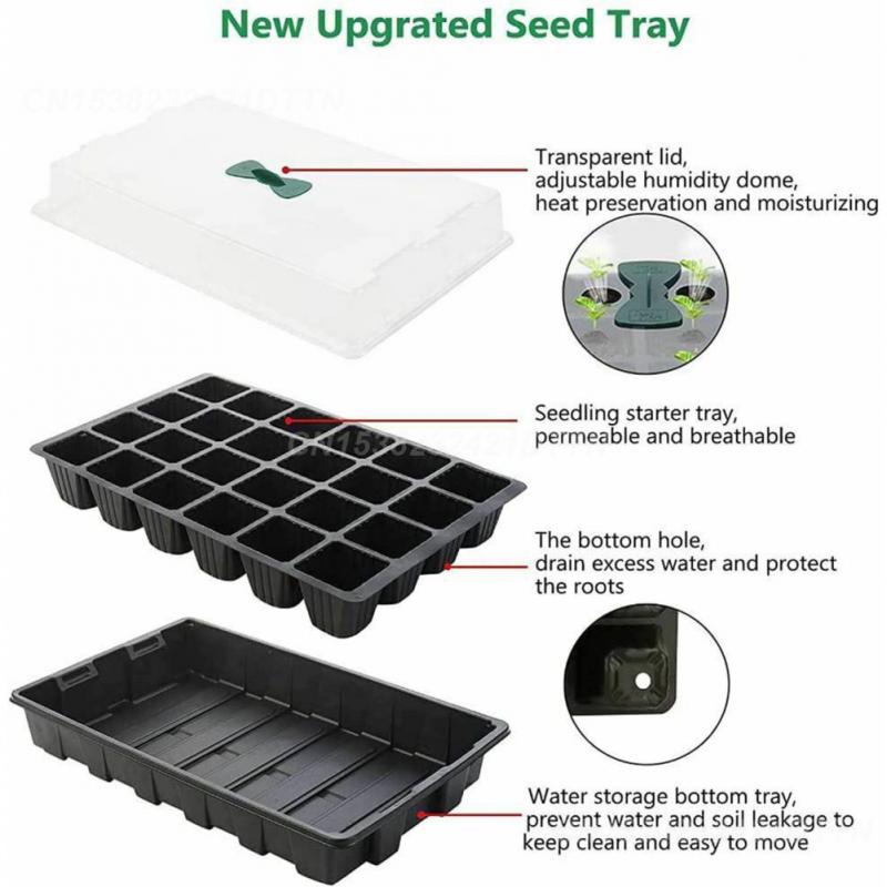 Thermal Versatile Eco-friendly Thermal Seedling Tray Plastic Greenhouse Bestseller Wholesale Thermal Insulation Space-saving