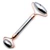 [GOLD STONE] Terahertz Stone Face Roller for Facial Beauty, Small Face, Face Massage, Health, Beauty, Part Color: Pink Gold