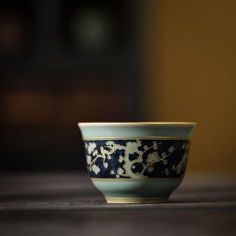 Celadon Master Cup High-end Tea Tasting Cup Kung Fu Tea Set Drinking Tea Large Teacup Single Cup Personal Special Teacup Teacup