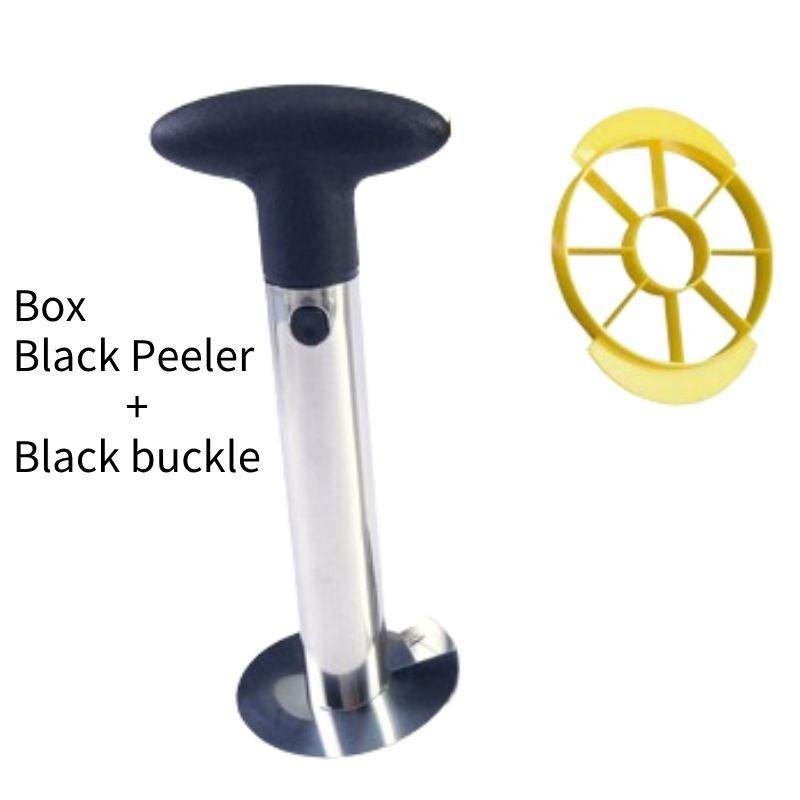 Steel Pineapple Corer And Slicer With Easy-to-use Peeler For Fruit Lovers**