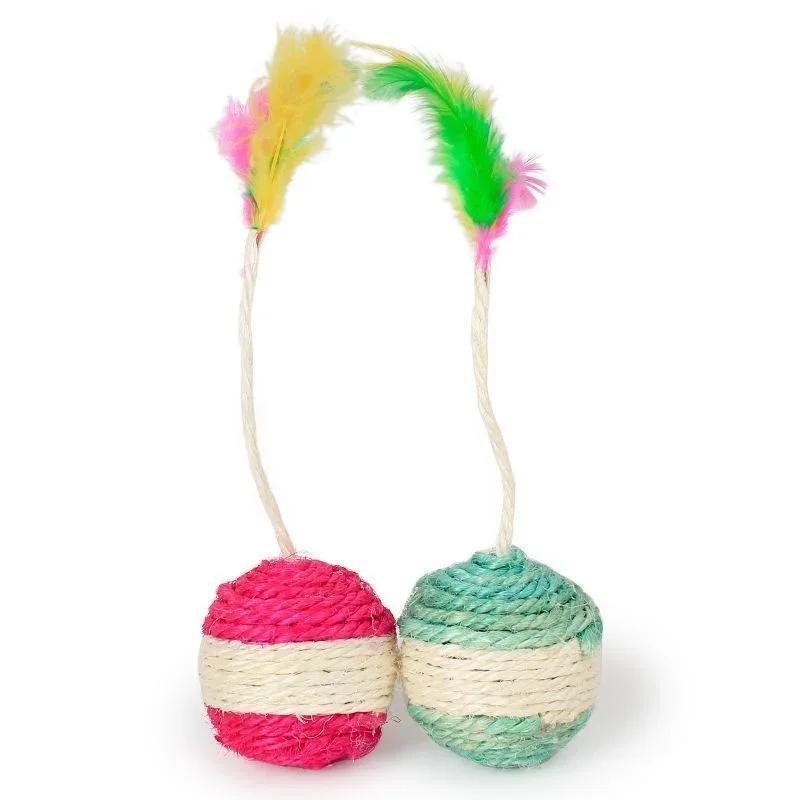 1-3 Pieces  Accessories Tickling Balls Kitten Training Pet Supplies  Supplies Interactive Toys Products Home and Garden