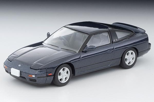 Tomica Nissan 180SX Type X 1995 Model Diecast (Purplish Gray) LV-N235f [Tomix 1/64 Car]