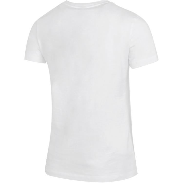 Puma Essentials American Retro Brand Logo Print Loose Round Neck Short Sleeve T-Shirt Women Tops White 855151-02