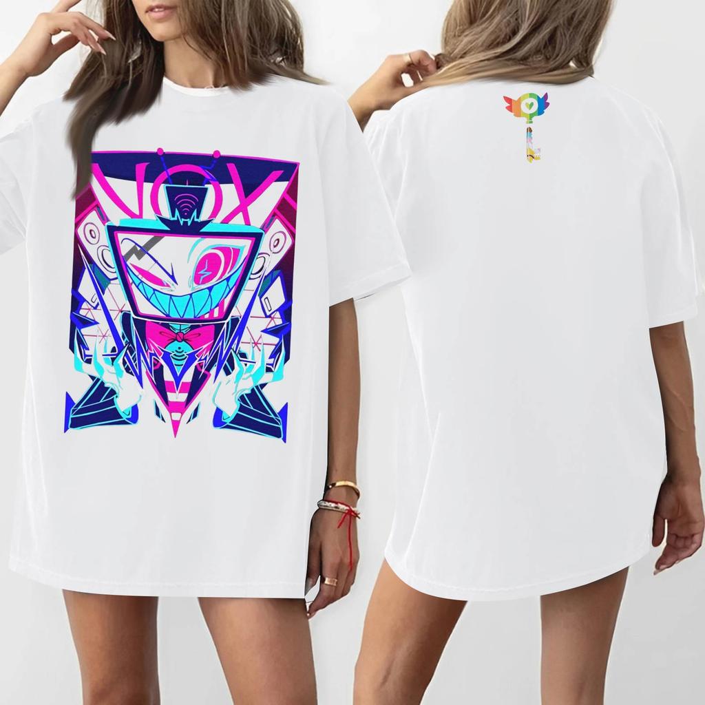 Women's Round Neck Printed Short-sleeved T-shirt Top