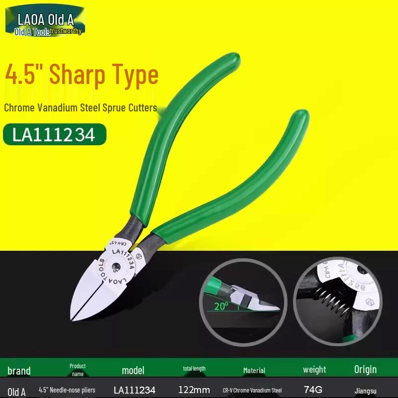 Old A Multi-Functional Industrial Diagonal Cutting Pliers - 5 , 6 , 7  LA321805