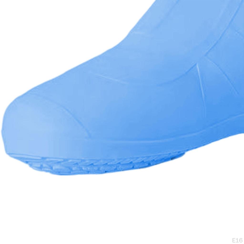 1 Pair Rain Shoe Covers Galoshes Overshoes Boots Waterproof for Outdoor