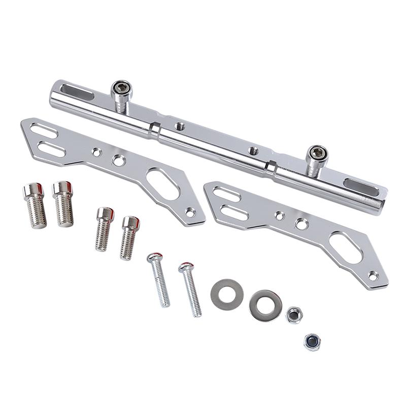 Multifunkční prodlužovací tyč pro vyvažování sedadel na motocykl v červené barvě