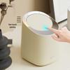 Press-Type Desktop Trash Can with Lid