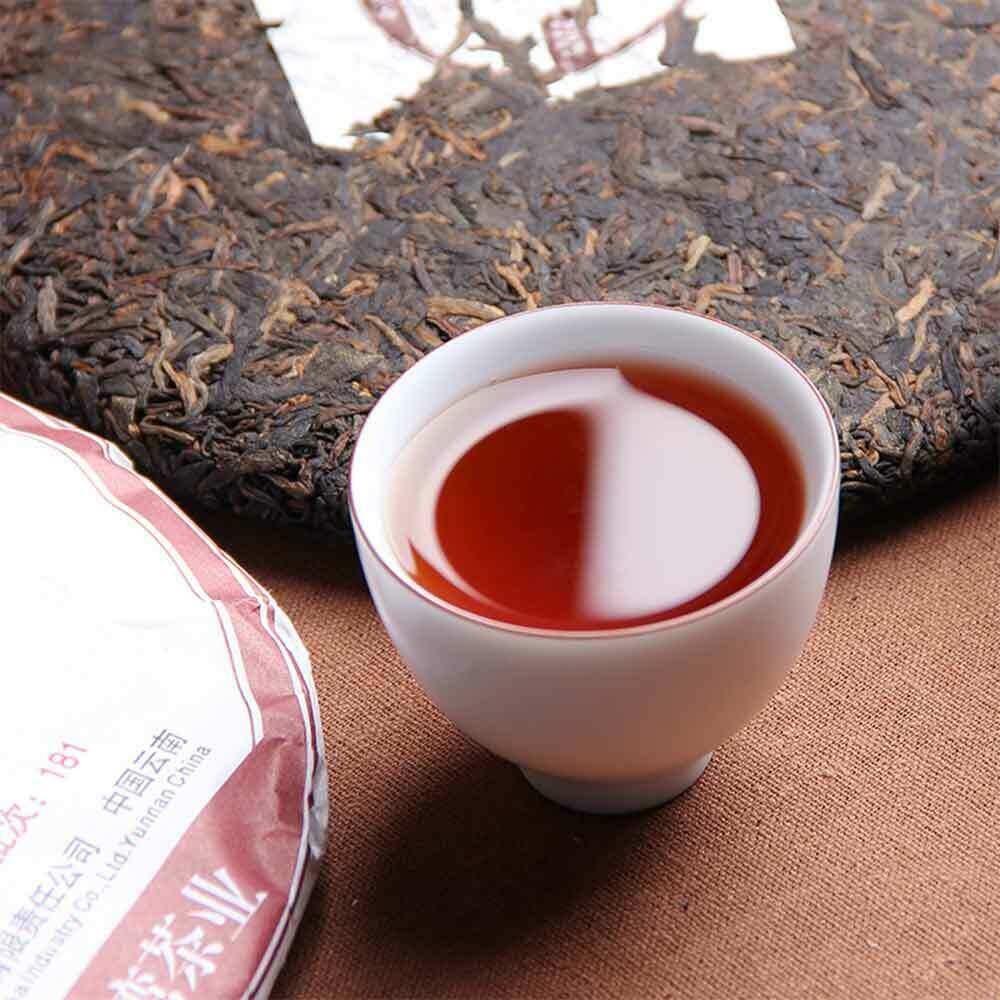 Natural Energy Herbal Ripe Puer Tea Cake 250g