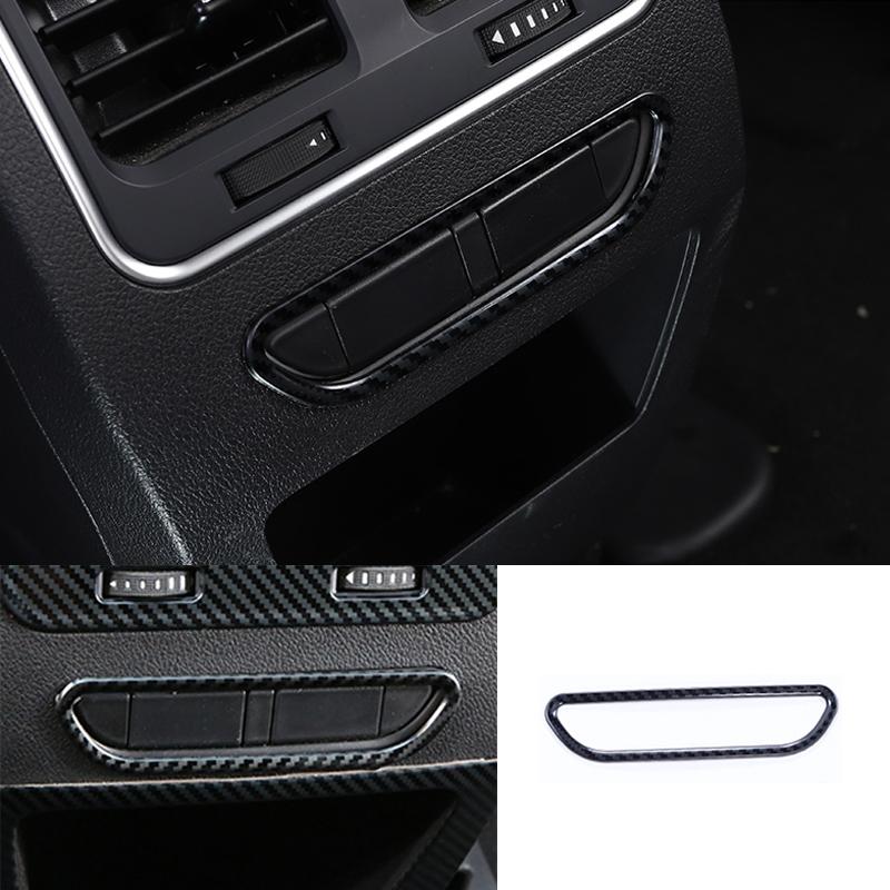 Para Haval F7 F7x Painel de interruptor de janela de carro Acabamentos de aço inoxidável Peças decorativas internas Molduras de moldura Acessórios