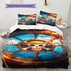 Straw Hat Pirates Soft and Comfortable Duvet Cover,Children's Bedding Set Gift,Extra Large Size, Various Sizes Available -HYQ64