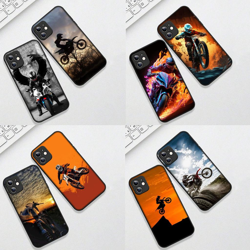 Moto Cross Art Motorcycle Sports Mobile for Motorola Moto G86 G57 G24 G15 G54 Power G13 G14 G34 G35 G45 G60 G53 G55 G64 G75 Case