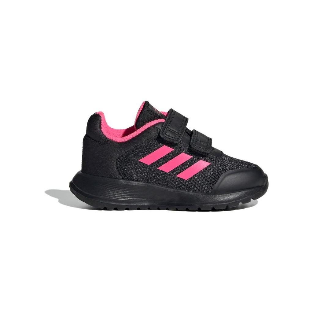 Adidas Tensaurrun 2.0 Versatile Shock Absorbing Low Top Walking Shoes Baby Shoes Black Pink IF0364