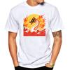 Chinese Loong Print T-Shirt Men's Cotton Short Sleeve Crew Neck Tee, Casual Shirt, Soft and Breathable for Sustainable,