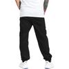 Puma Multi-Pocket Logo Patch Loose Straight-Leg Sweatpants Men Bottoms Black 537425-01