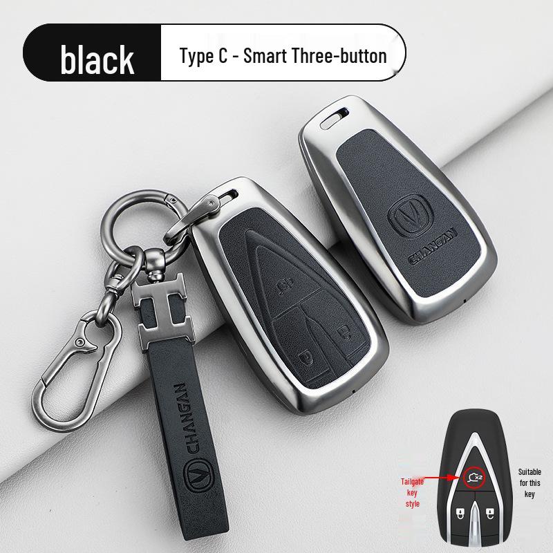 Changan Nuomi Corn Key Case: Lumin Square Candy Car Key Shell for Men & Women