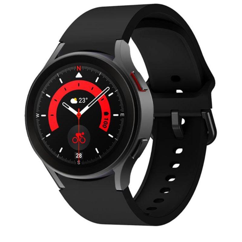 

Подходит для Samsung Galaxy Watch 6/5/4/Classic Силиконовый ремешок для часов S7 Ремешок на запястье black watch4/4CLASSIC/5/5PRO/6/6classic/7/FE