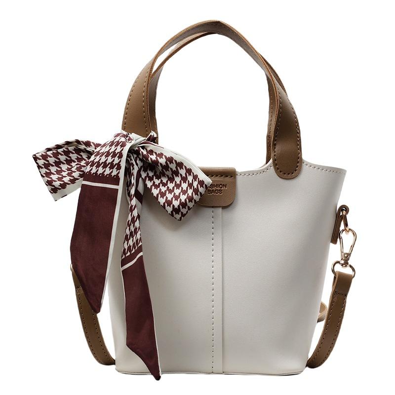 

Premium sense simple and versatile niche handbag women s summer new shoulder crossbody bucket bag