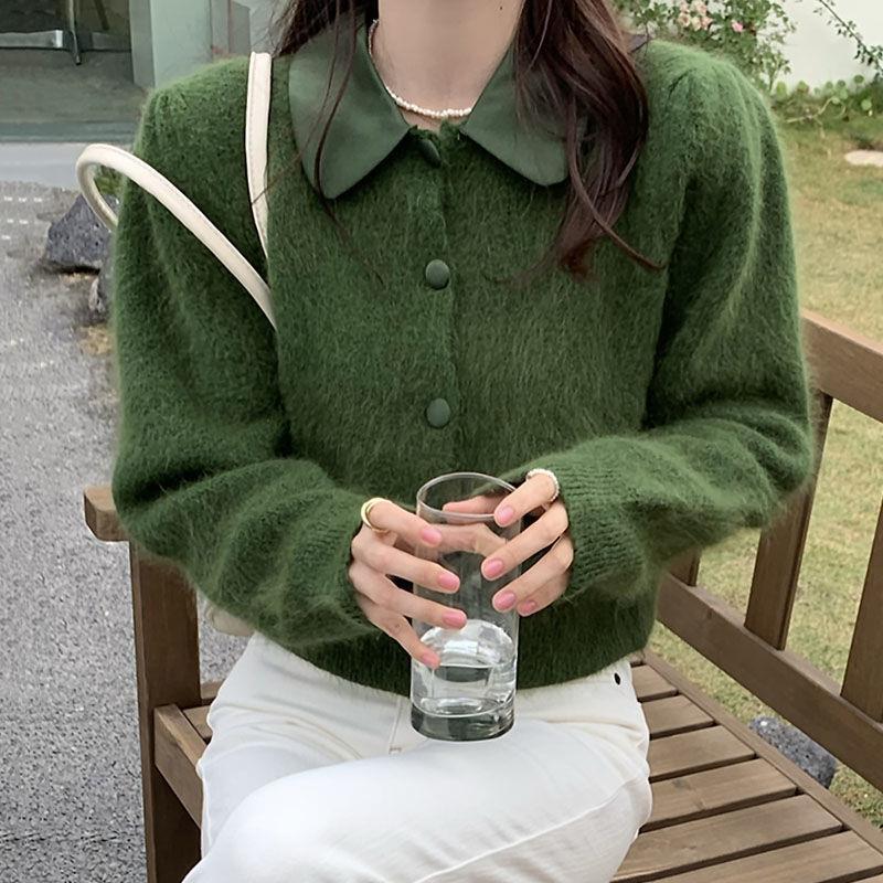 Strickjacke Pullover Pullover Weibliche 2023 Strickjacke Pullover Frauen Sinn Für Design Herbst Langarm Pullover Pullover Weibliche