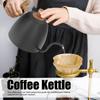 Ergonomic Handle Gooseneck Kettle 800ml Capacity Coffee Kettle  For Pour Over Dripper