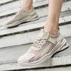 Mode Luxusmarke Herren Sneaker Sommer Mesh Laufschuhe Leicht und Atmungsaktiv Schuhe Wandern Bergsteigen Reisen Fahrschuhe