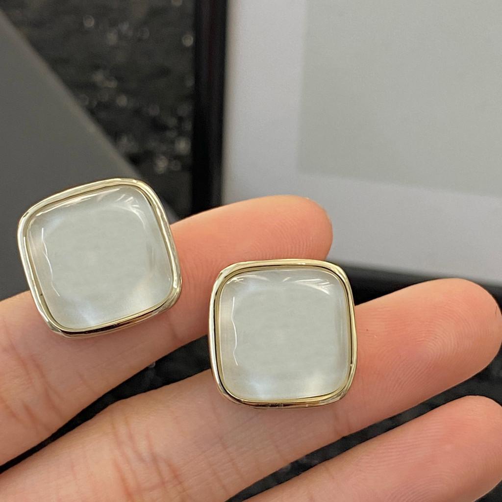 Transparent Sugar Earrings, 4-color Jelly Jewelry, Birthday Gift, High-quality , Free Shipping, Daily Sweet Dressing copper alloy