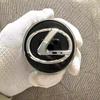Zestaw 4 szt. 62 MM Dekoracja Odznaki Pokrywek Środkowych Felg Kół Samochodowych do Lexus RX300 IS200 IS250 ES350 CT200H UX250H NX300H RX350