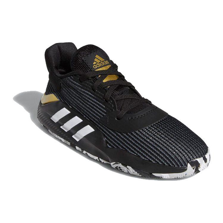 Adidas Pro Bounce 2019 Low 'Black Gold Metallic' EF0469
