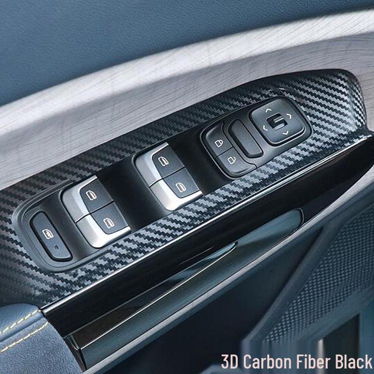 19-20 Baojun RM5 Interior Carbon Fiber Sticker Set for Door, Console, and Gear Shift Protection