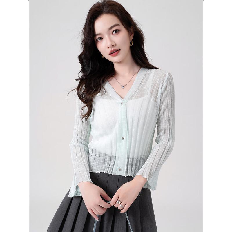 

Aiyilian Chic Viscose Blend Top L