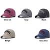 Vintage Design Letter Embroidery Neutral Casual Sun Shading Cap Baseball