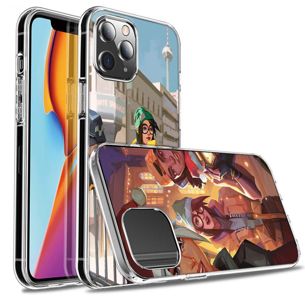 Valorant Killjoy Phone Case For Iphone 16E 15 Pro 14 Plus 17E 16 17 Pro Max Air 11 12 13 Mini Shockproof Capa Cute Cover TPU