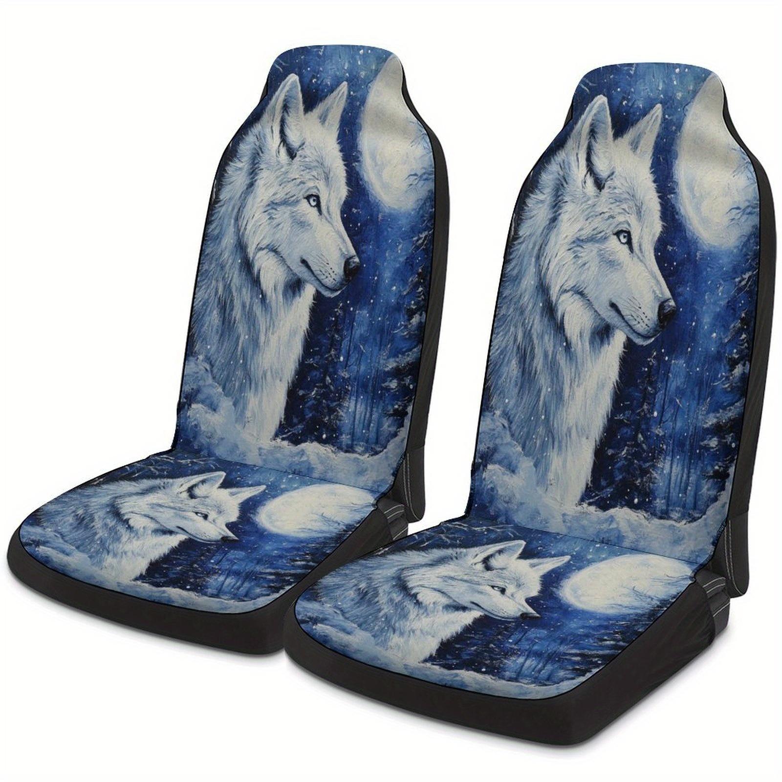 Car Seat Cover Set Featuring A